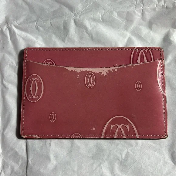 Cartier Birthday Limited Edition Preloved Wallet and Card Holder. 2 in 1 - Picture 16 of 17